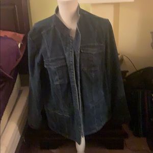 Charter Club Woman’s 1x Denim Jacket